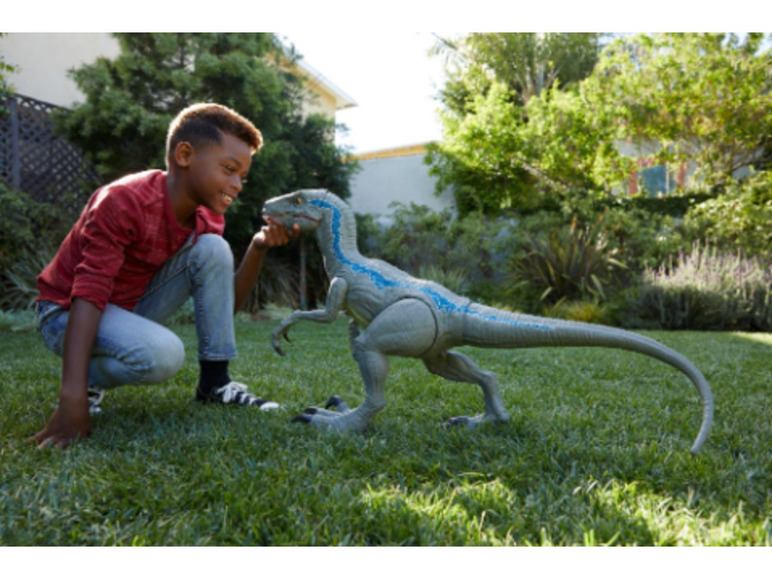 Gehe zu Vollbildansicht: Jurassic World Spielfigur Riesendino »Velociraptor Blue«, beweglich, ab 4 Jahren - Bild 9