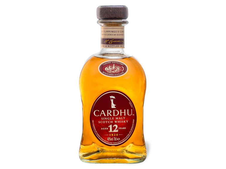 Gehe zu Vollbildansicht: Cardhu Single Malt Scotch Whisky 12 Jahre 40% Vol - Bild 2