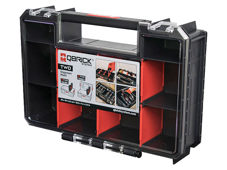 Gehe zu Vollbildansicht: Qbrick System Werkzeugkoffer-Set »TWO Box 200« und 6x »TWO Organizer Multi« - Bild 4
