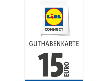 Lidl Connect Guthabenkarte über 15€