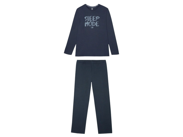 Gehe zu Vollbildansicht: LIVERGY® Pyjama Herren, aus reiner Bio-Baumwolle - Bild 2