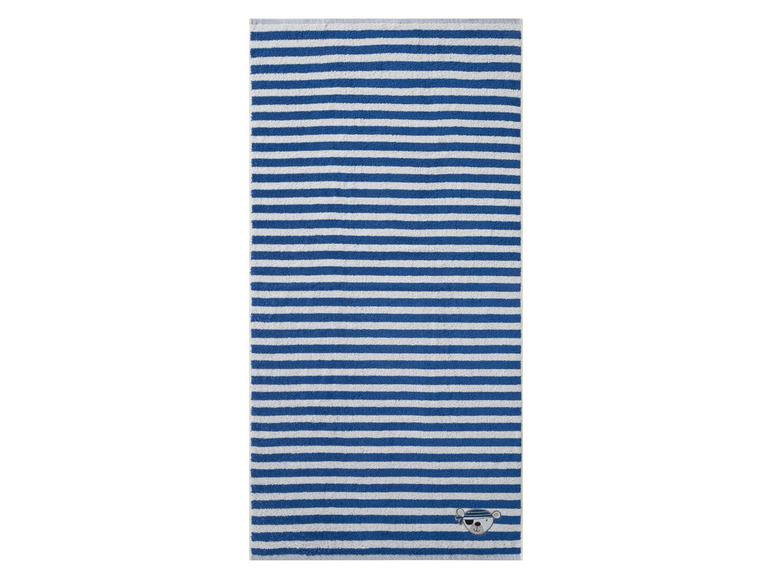 Gehe zu Vollbildansicht: LUPILU® Kinder Handtuch, 70 x 140 cm, mit niedlichen Applikationen, aus reiner Baumwolle - Bild 2
