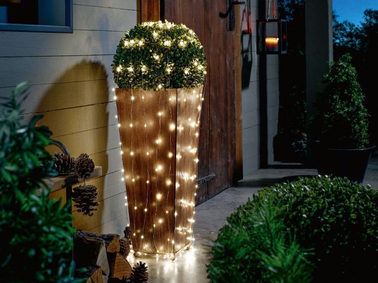 Gehe zu Vollbildansicht: MELINERA® Lichterschweif, 200 LEDs, mit 8 Leuchtmodi - Bild 7