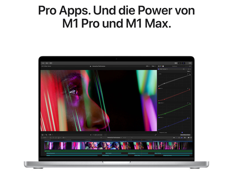Gehe zu Vollbildansicht: Apple MacBook Pro - 36.1 cm (14.2") - M1 Pro - 16 GB RAM - Bild 27