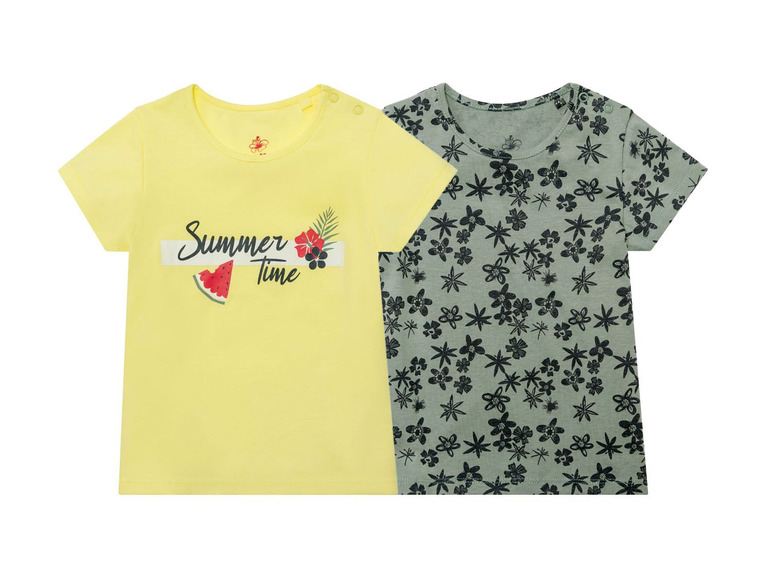 Gehe zu Vollbildansicht: LUPILU® 2 Kleinkinder Mädchen T-Shirts - Bild 8