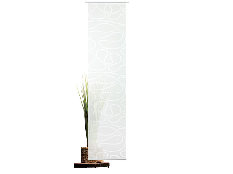 Gehe zu Vollbildansicht: mydeco Schiebevorhang »Move«, 60 x 300 cm, halbtransparent, modern und leicht - Bild 3