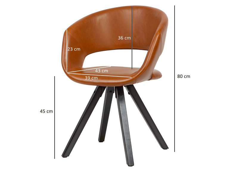 Wohnling Esszimmerstuhl Modern Skandi - Lidl.de