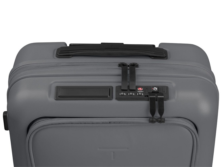 Gehe zu Vollbildansicht: TOPMOVE® Handgepäckkoffer 33L grau - Bild 6