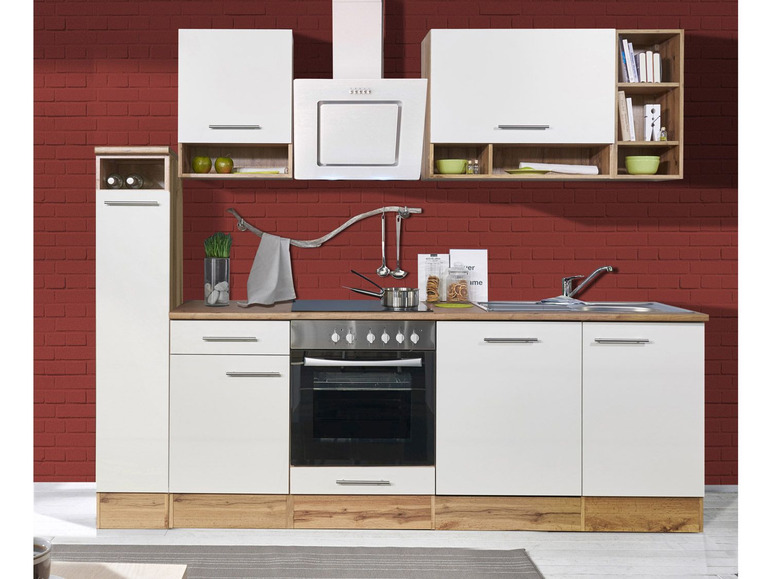 Gehe zu Vollbildansicht: respekta Küchenzeile, inklusive Elektrogeräten, im Wildeiche-Look - Bild 7