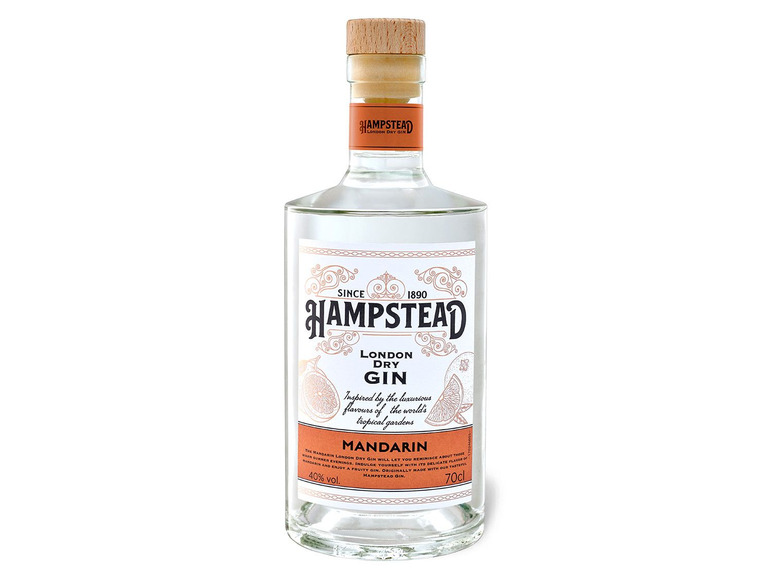 Gehe zu Vollbildansicht: Hampstead London Dry Gin Mandarin 40% Vol - Bild 1