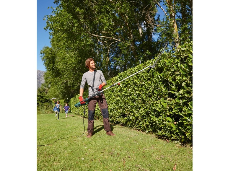 Gehe zu Vollbildansicht: PARKSIDE® Forstschutzhelm, geeignet für Arbeiten mit Schneidegeräten, klappbares Visier - Bild 6