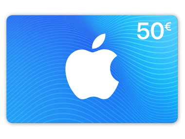 Geschenkkarte für App Store & iTunes über 50€