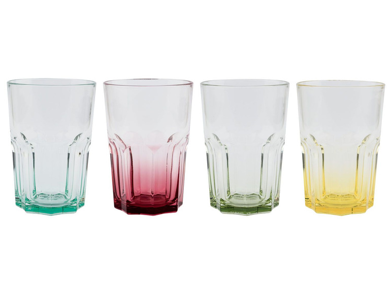 Gehe zu Vollbildansicht: ERNESTO® Gläser Set, 4 Stück, farbig - Bild 5