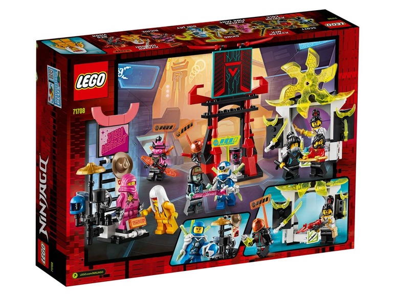 Gehe zu Vollbildansicht: LEGO® NINJAGO 71708 »Marktplatz« - Bild 2
