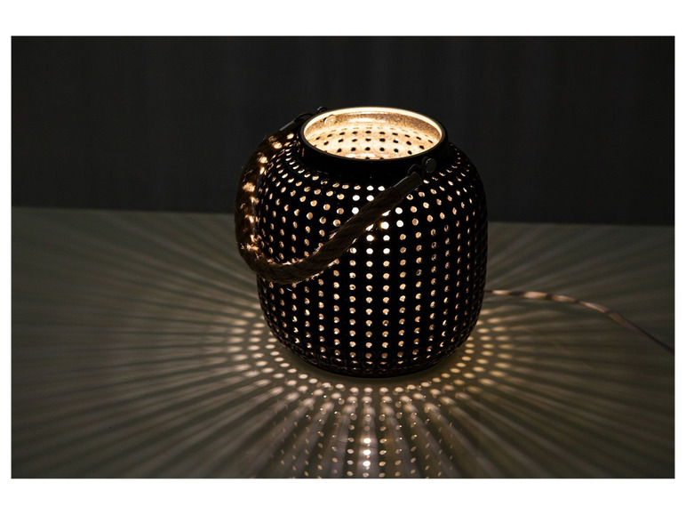 Gehe zu Vollbildansicht: Nino Leuchten Nino Tischleuchte »Bola«, aus Keramik, mit Handkordel - Bild 10
