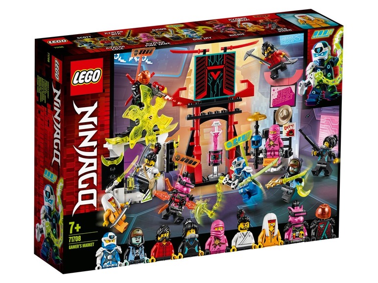 Gehe zu Vollbildansicht: LEGO® NINJAGO 71708 »Marktplatz« - Bild 1