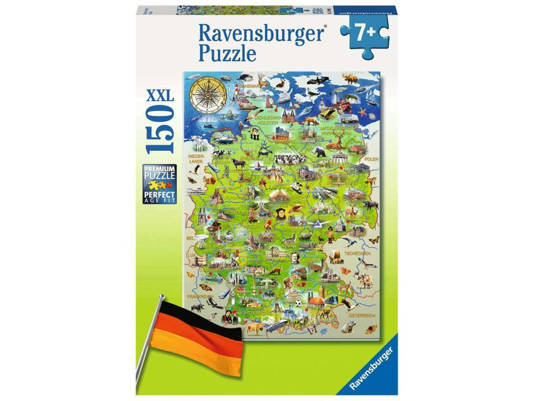 Gehe zu Vollbildansicht: Ravensburger Meine Deutschlandkarte - Bild 1