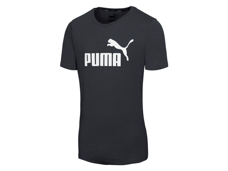 Gehe zu Vollbildansicht: Puma T-Shirt Herren, Regular Fit, aus reiner Baumwolle - Bild 4