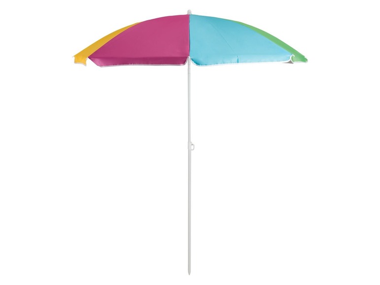 Gehe zu Vollbildansicht: CRIVIT® Sonnenschirm, 160 cm, mit Knickvorrichtung, höhenverstellbar, UV-Schutz 50+ - Bild 7