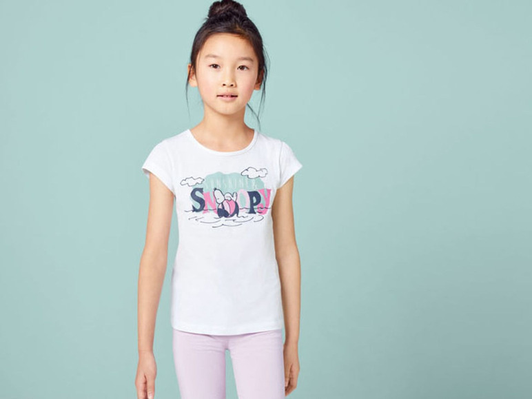 Gehe zu Vollbildansicht: Kleinkinder T-Shirt Mädchen, mit Rundhalsausschnitt - Bild 3