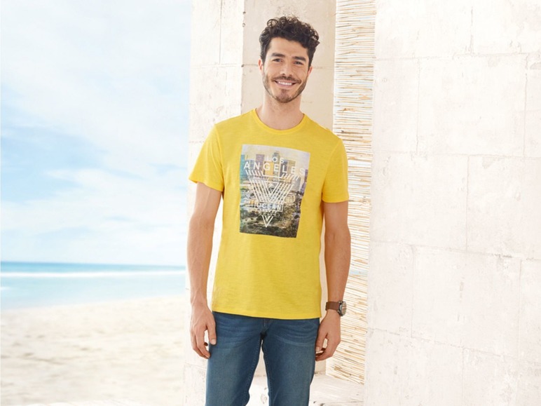 Gehe zu Vollbildansicht: LIVERGY® T-Shirt Herren, aus reiner Baumwolle - Bild 10