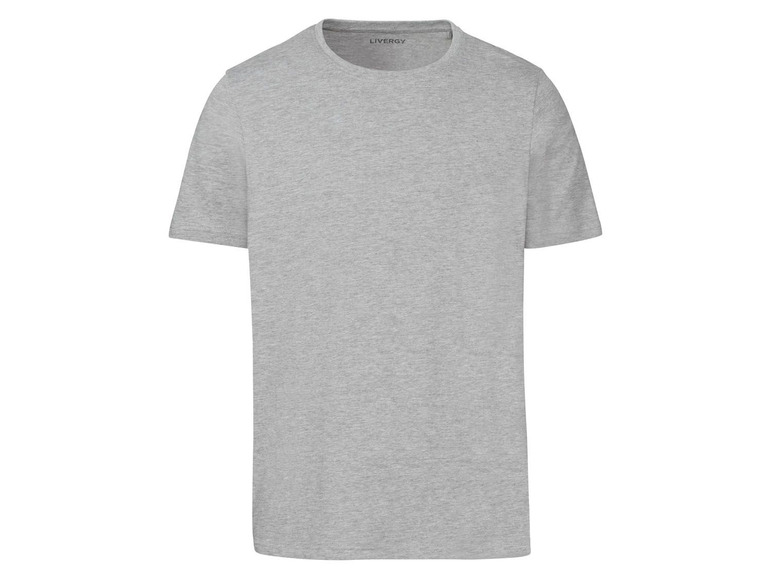 Gehe zu Vollbildansicht: LIVERGY® T-Shirt Herren, 2 Stück, mit Rundhalsauschnitt - Bild 5