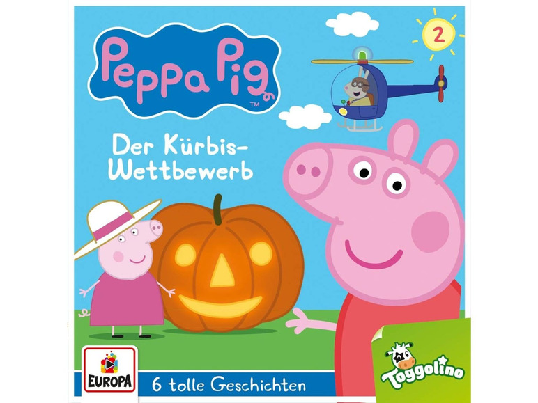 Gehe zu Vollbildansicht: EUROPA Peppa Pig Hörspiele 002/Der Kürbis-Wettbewerb (und 5 weitere Geschicht - Bild 1