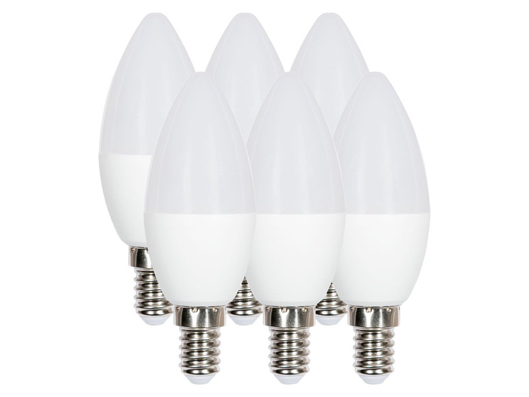 Gehe zu Vollbildansicht: LIVARNO LUX® LED-Leuchtmittel, 6 Stück, mit warmweißem Licht - Bild 4