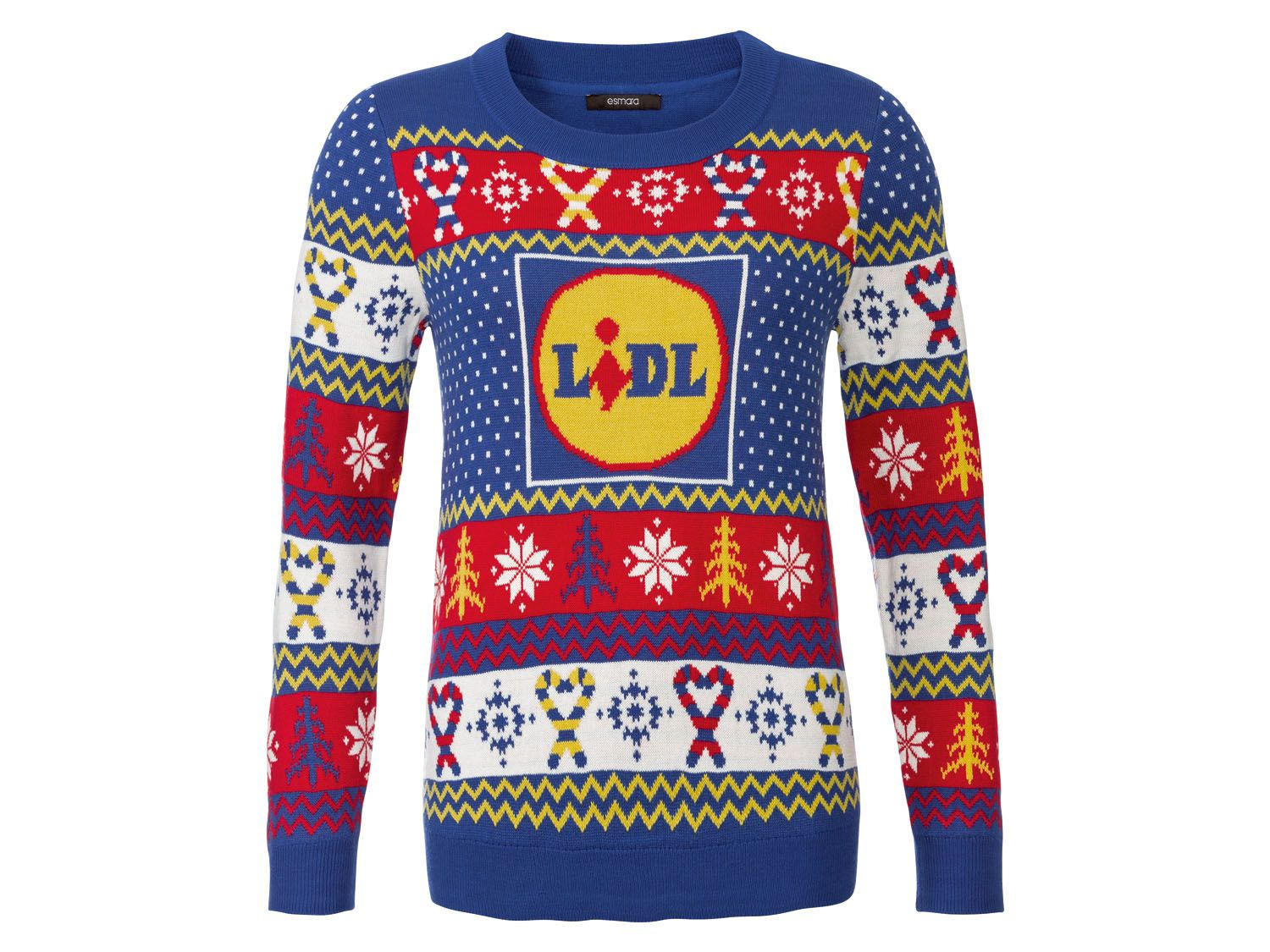 Esmara Damen Lidl Weihnachts Pullover De 