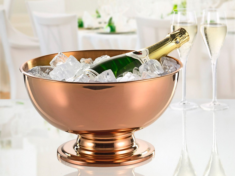 Gehe zu Vollbildansicht: Esmeyer Champagnerschale Edelstahl ca. 5l Fassungsvermögen - Bild 4