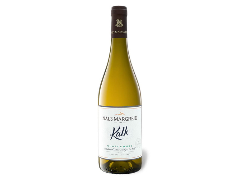Gehe zu Vollbildansicht: Nals Margreid Kalk Chardonnay Alto Adige DOC trocken, Weißwein 2020 - Bild 1