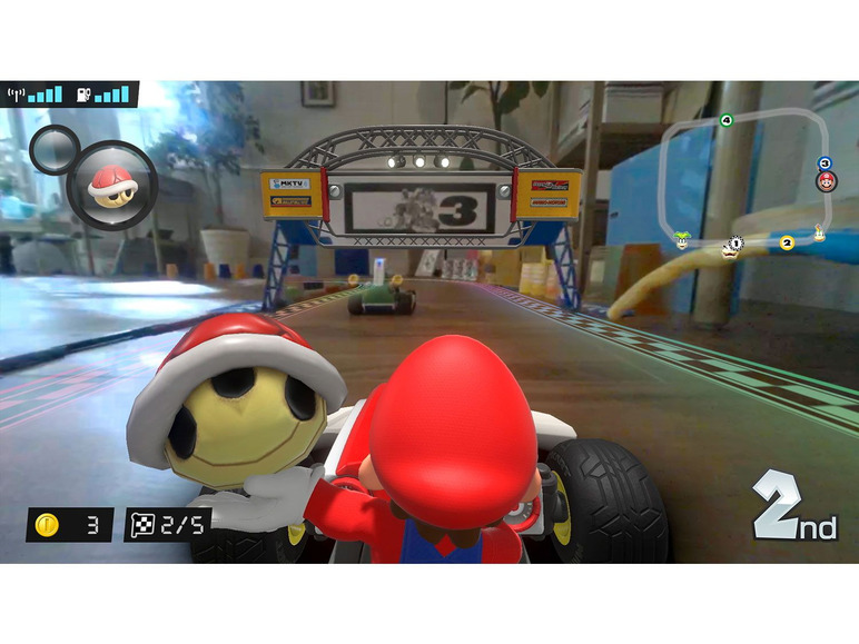 Gehe zu Vollbildansicht: Nintendo Mario Kart Live: Home Circuit - Luigi - Bild 6