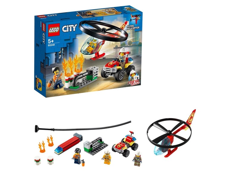 Gehe zu Vollbildansicht: LEGO® City 60248 »Einsatz mit dem Feuerwehrhubschrauber« - Bild 13