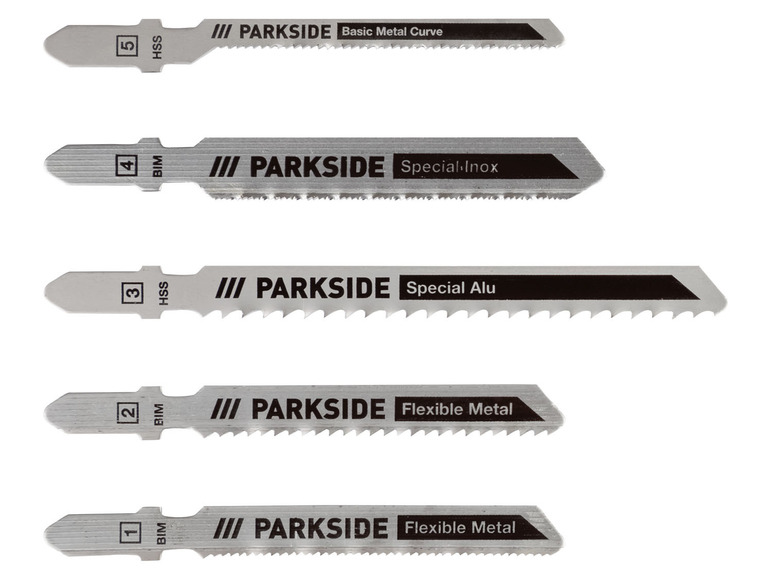 Go to full screen view: PARKSIDE® jigsaw blade sets »PSTZ 3 A1«, 5 pieces - Fig. 4