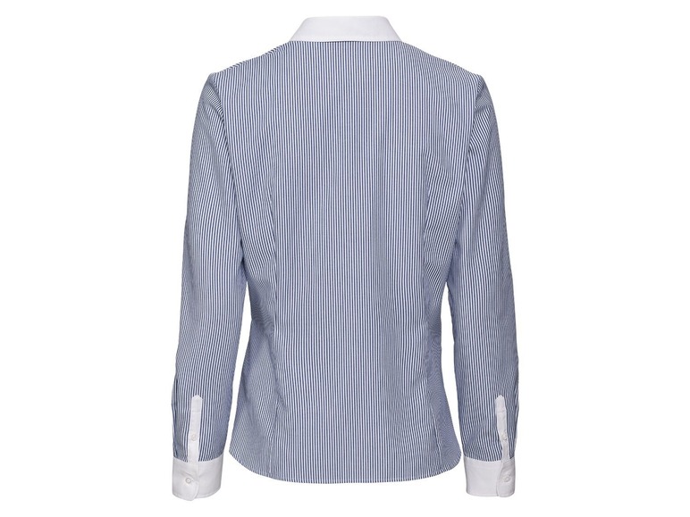 Gehe zu Vollbildansicht: ESMARA® Bluse, bügelfrei, mit Wendler-Einlagen und geschlossenem Kragen, reine Baumwolle - Bild 3