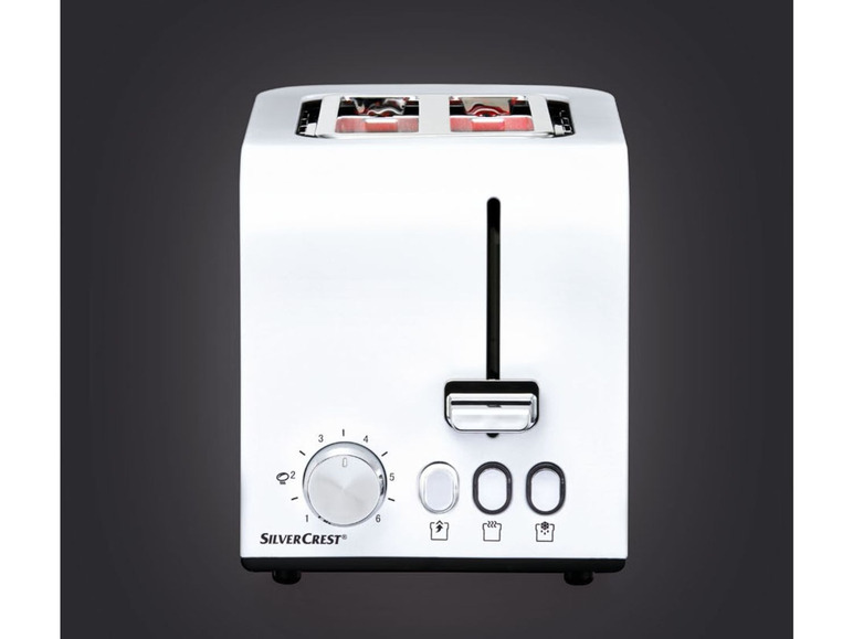 Gehe zu Vollbildansicht: SILVERCREST® Toaster, 850 Watt, 6-Stufen-Bräunungsregler - Bild 8
