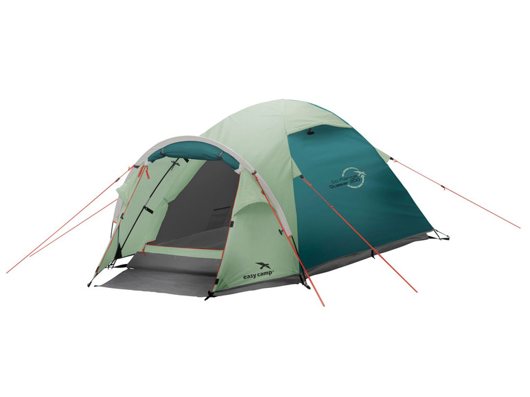 Gehe zu Vollbildansicht: Easy Camp Zelt »Quasar Teal Green«, für 2 oder 3 Personen, Innenzelt, geschützter Vorraum - Bild 2