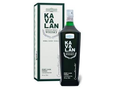 Kavalan Concertmaster Single Malt Whisky Port Cask Finish 40% Vol