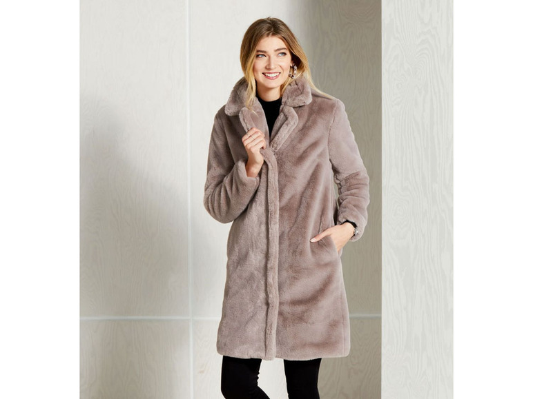 Gehe zu Vollbildansicht: ESMARA® Mantel Damen, mit breitem Reverskragen - Bild 3