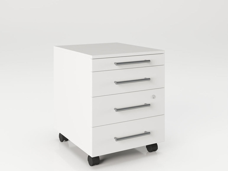 Gehe zu Vollbildansicht: Phoenix Neo SET Tisch+Rollcontainer, im modernen Design - Bild 3