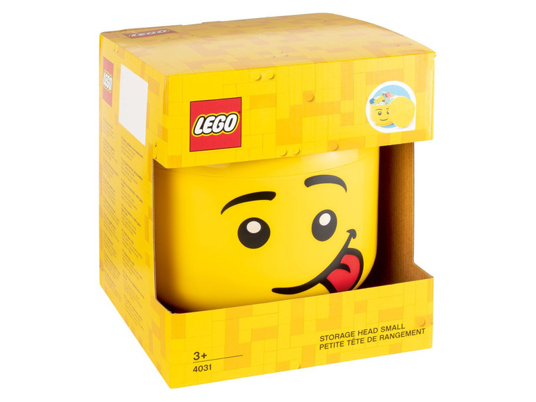 Gehe zu Vollbildansicht: Aufbewahrungsbox in Legokopf-Form - Bild 3