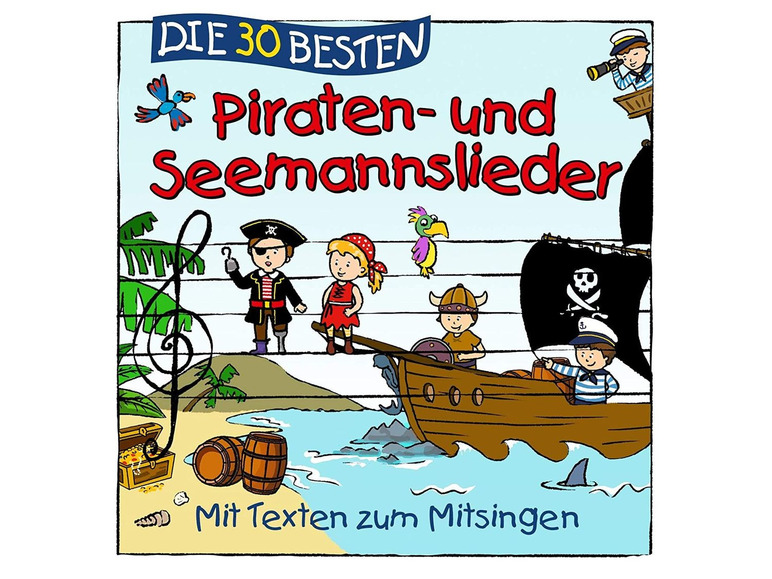 Gehe zu Vollbildansicht: LAMP UND LEUTE Sommerland,S./Glück,K.& Kita-Frösche,Die Die 30 Besten Piraten-Und Seemannslieder - Bild 1