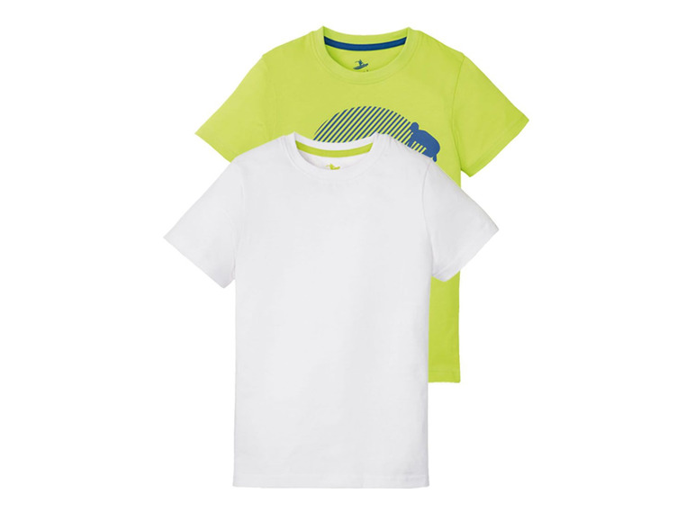 Gehe zu Vollbildansicht: PEPPERTS® T-Shirts Jungen, 2 Stück, aus Baumwolle - Bild 2
