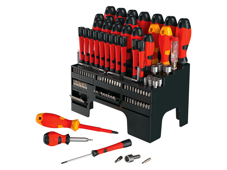 PARKSIDE screwdriver set XXL, 116 pieces Equipment 116 pieces Features