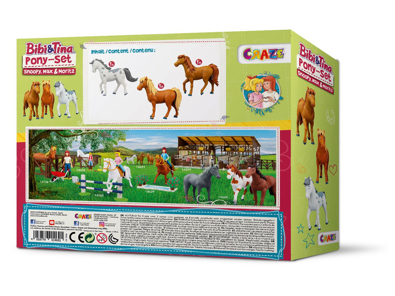 Gehe zu Vollbildansicht: CRAZE Bibi & Tina »Pony-Set«, mit 3 Ponys, ab 3 Jahren - Bild 5