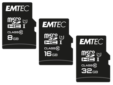 Emtec microSDHC UHS1 U1 EliteGold Speicherkarte