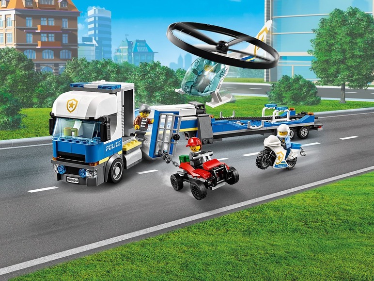 Gehe zu Vollbildansicht: LEGO® City 60244 »Polizeihubschrauber-Transport« - Bild 4