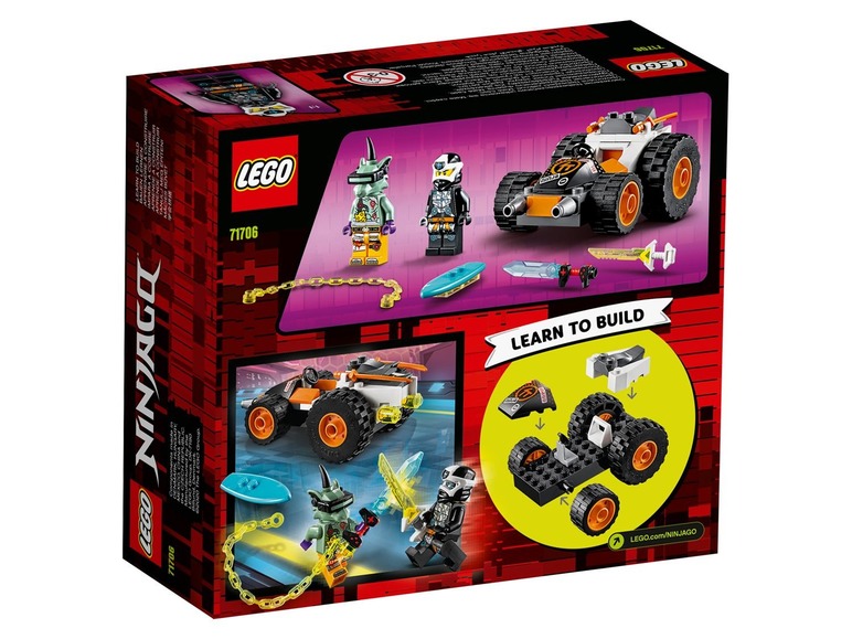 Gehe zu Vollbildansicht: LEGO® NINJAGO 71706 »Coles Speeder« - Bild 2