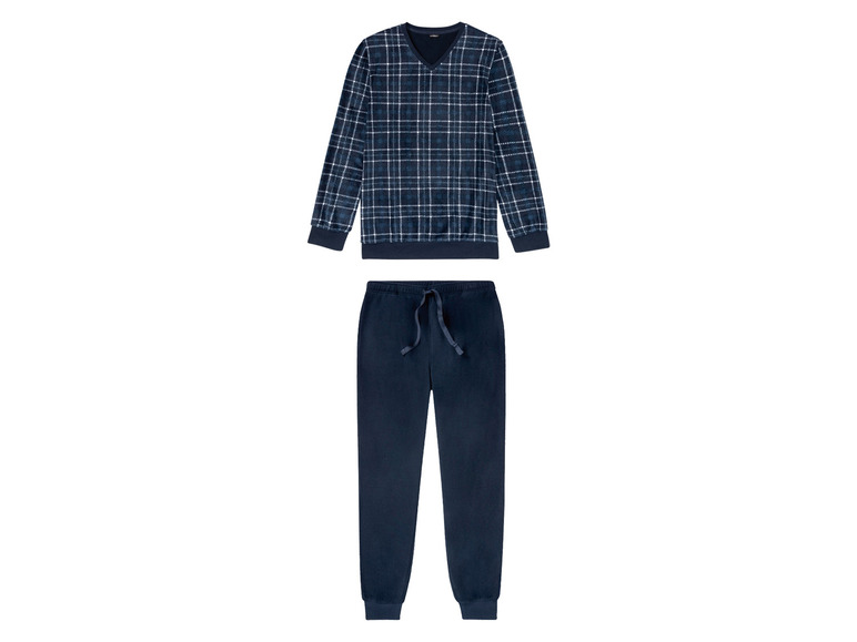 LIVERGY® Herren Pyjama, in wärmender Fleece-Qualitätпижама