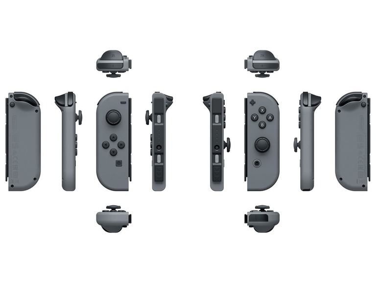 Gehe zu Vollbildansicht: Nintendo Switch Konsole Grau - Bild 8